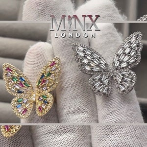 Diamond on sale butterfly charm