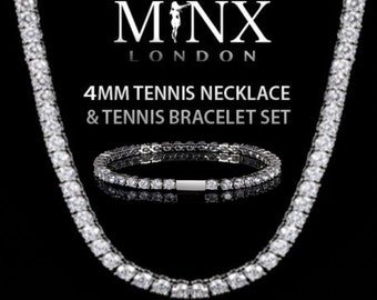 Tennis Chain | Tennis Bracelet | Tennis Necklace | Mens Tennis Chain | Womens Tennis Chain | Diamond Tennis Chain | Iced Out Chain | Iced