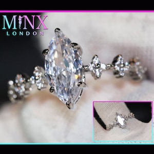 Marquise Ring | Marquise Diamond Ring | Marquise Engagement Ring | Marquise Engagement Ring | Womens Engagement Ring | Ring For Girlfriend