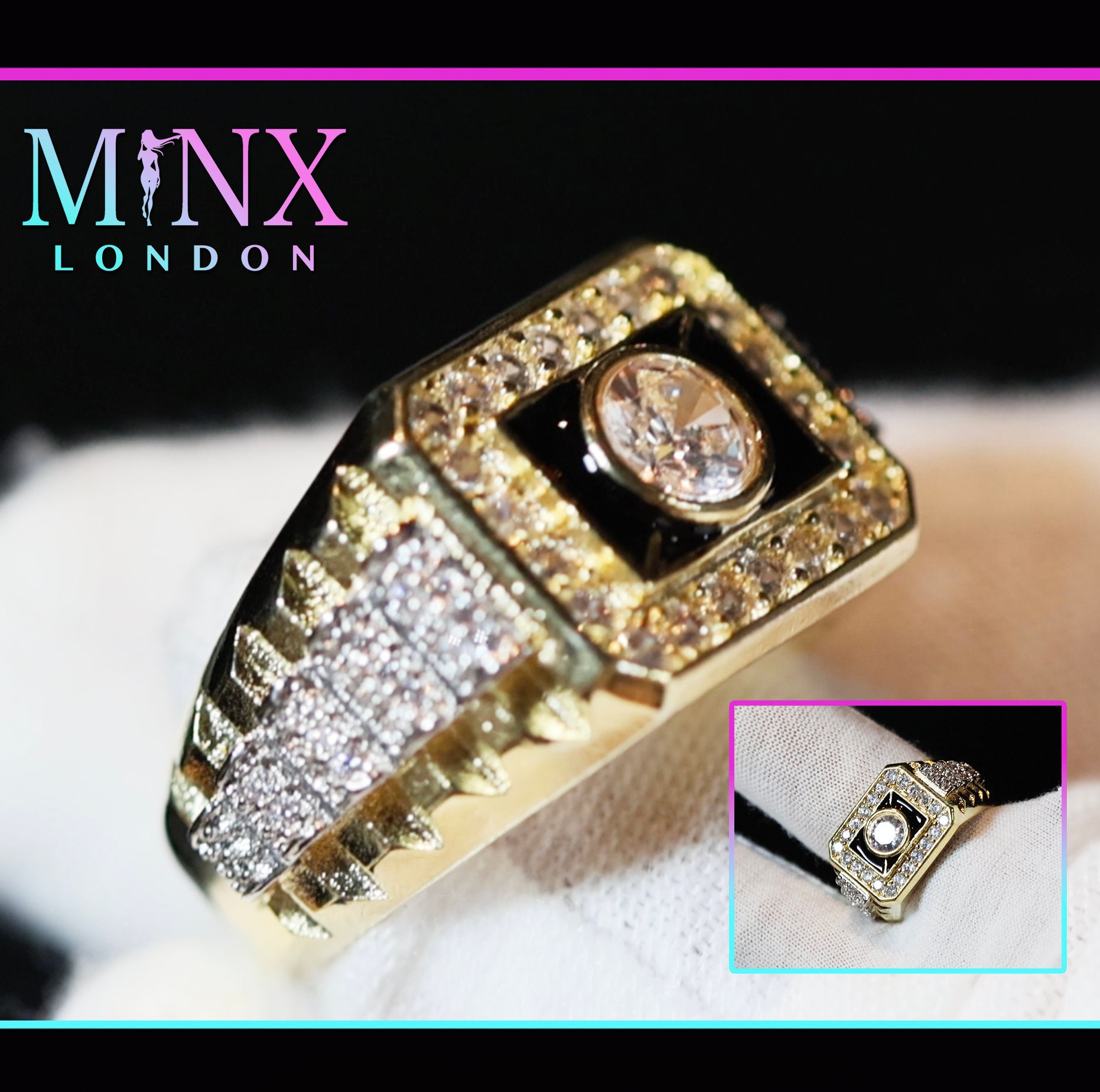 Mobster Ring - Etsy Mobster Ring - Etsy