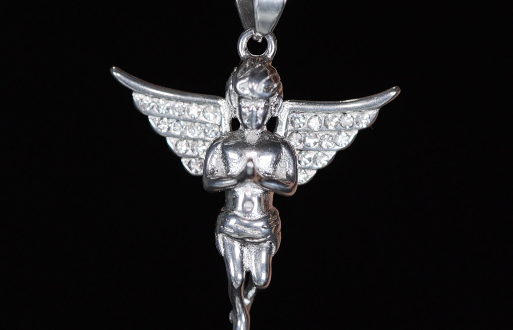 Jinlinjew Glow in the Dark Collana Hip Hop Personalizzata Jinlinjew Glow in the Dark Collana Hip Hop Personalizzata