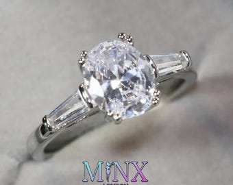 Oval Diamond Ring | Oval Cut Diamond Ring | Womens Round Ring | Oval Ring | Oval Engagement Ring