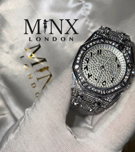 Iced out cheap watch mens