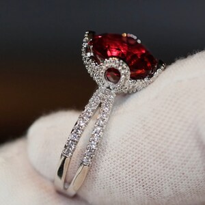Red Diamond Ring