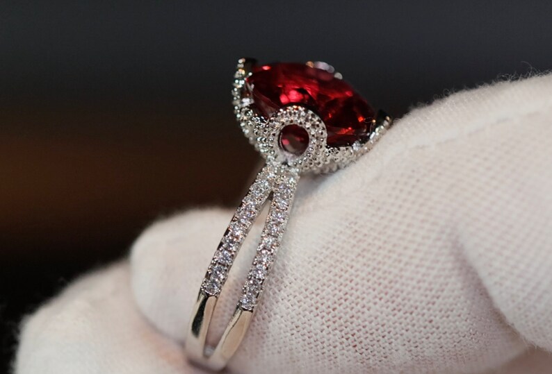 Red Diamond Ring