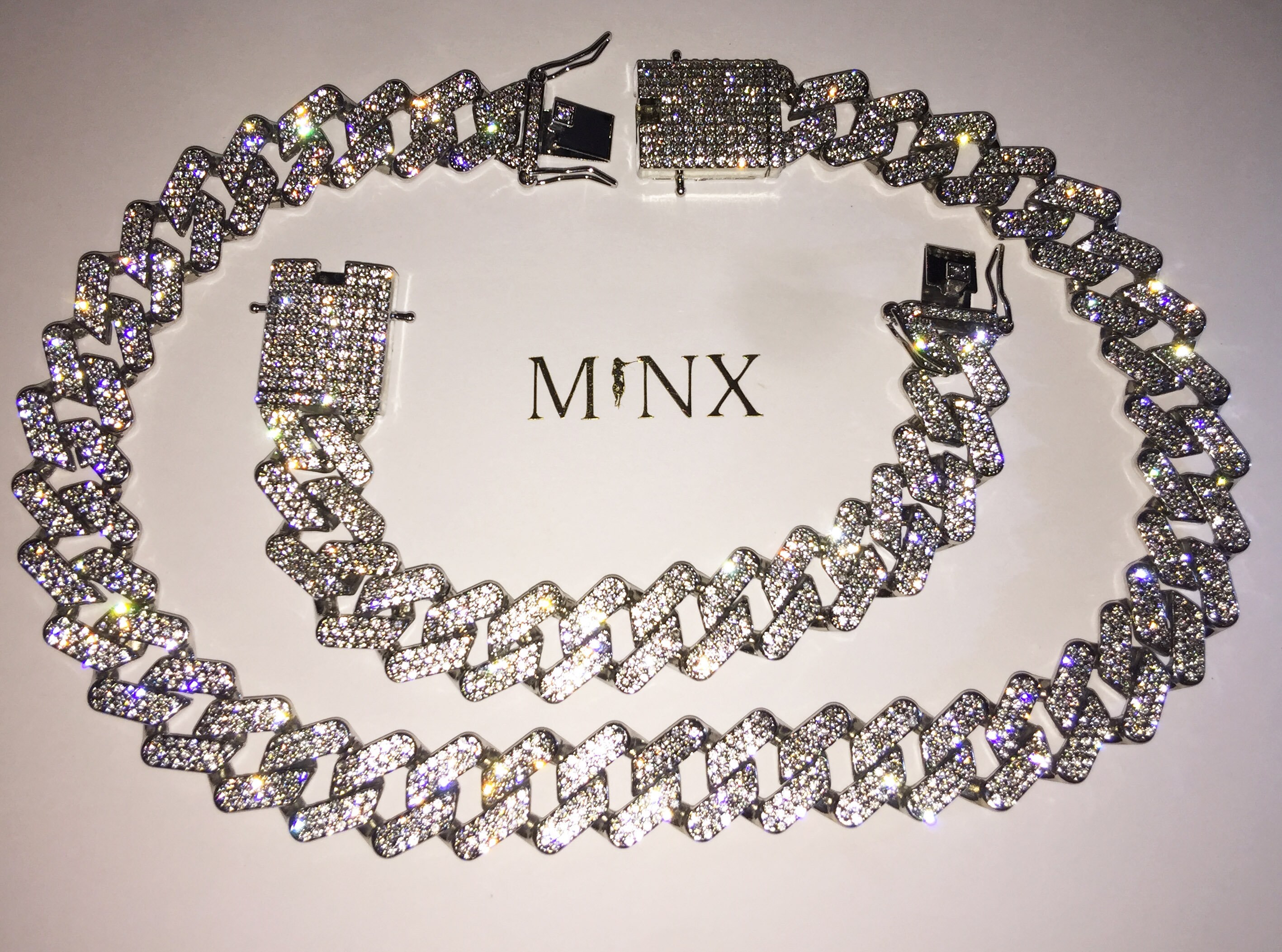 Iced Out Chain Iced Out Necklace Iced 
