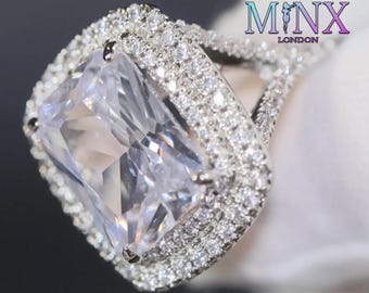 Big Carat Engagement Ring | Womens Big Diamond Ring | Womens Engagement Ring | Fashion Rings | Statement Ring | Womens Big Rings | Huge Ring