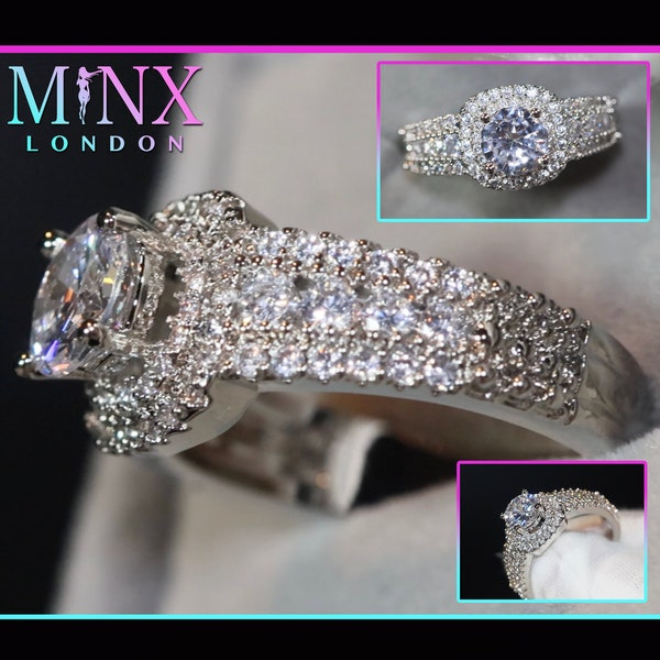 Fake Diamond Ring Etsy UK