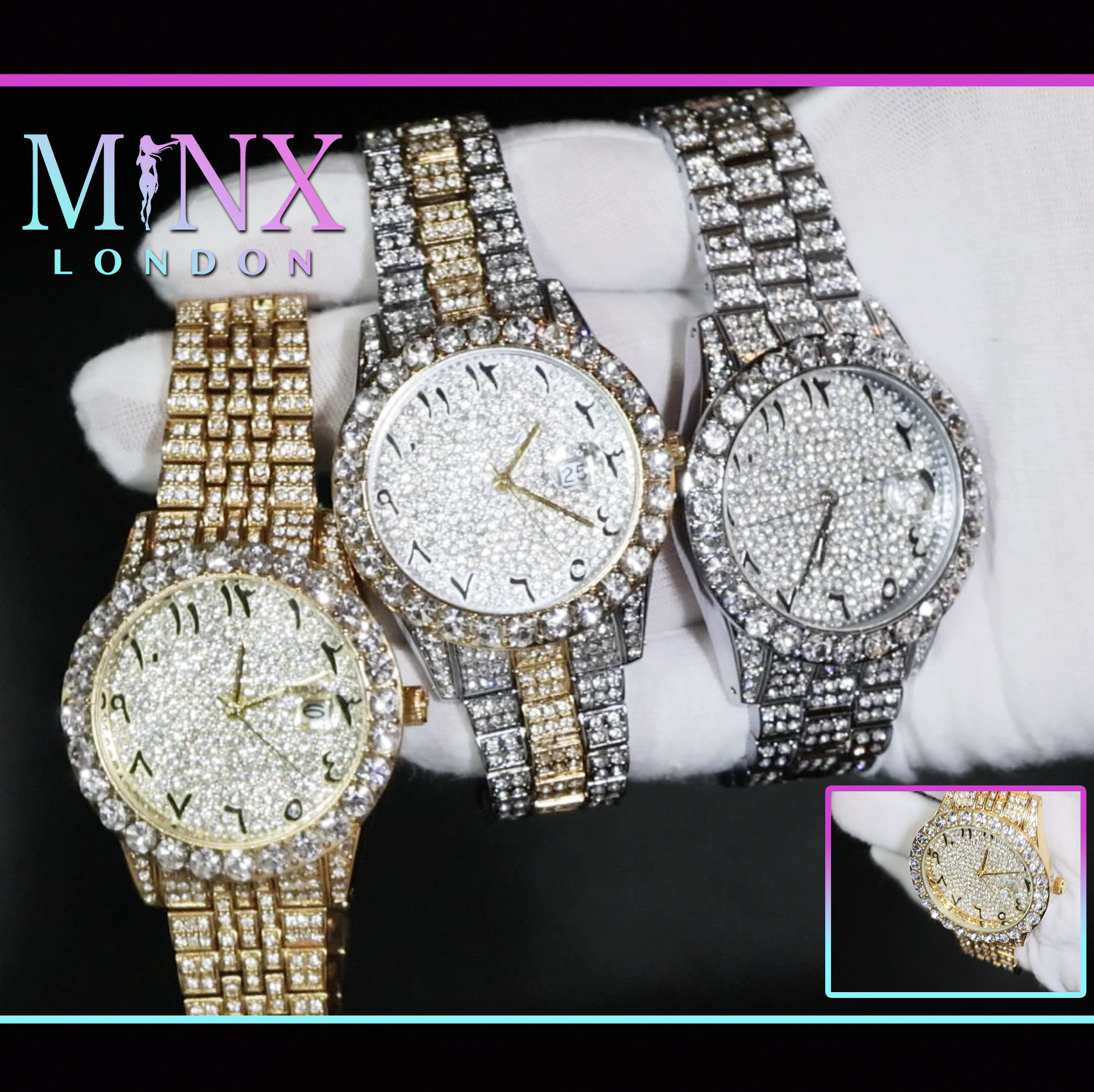 Iced Out Watches for Kids Etsy Canada