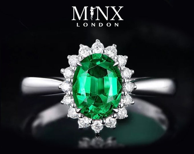 Green Diamond Ring Green Diamond Engagement Ring Green Wedding Ring