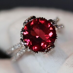 Red Diamond Ring