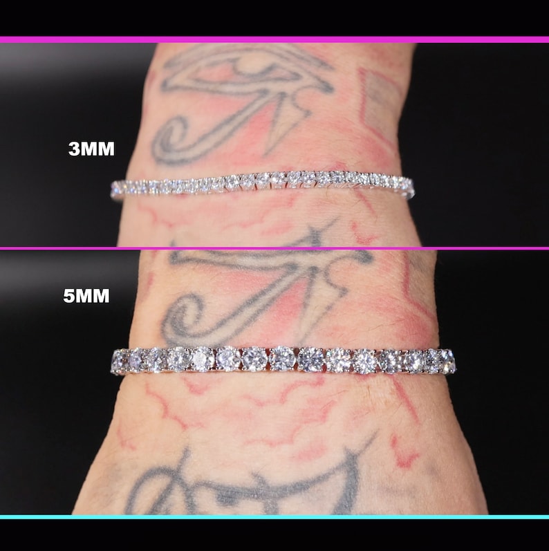 Moissanite Tennis Bracelet