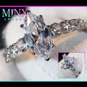 Marquise Ring | Marquise Diamond Ring | Marquise Engagement Ring | Halo Ring | Oval Ring | Halo Ring Engagement | Halo for Engagement Ring
