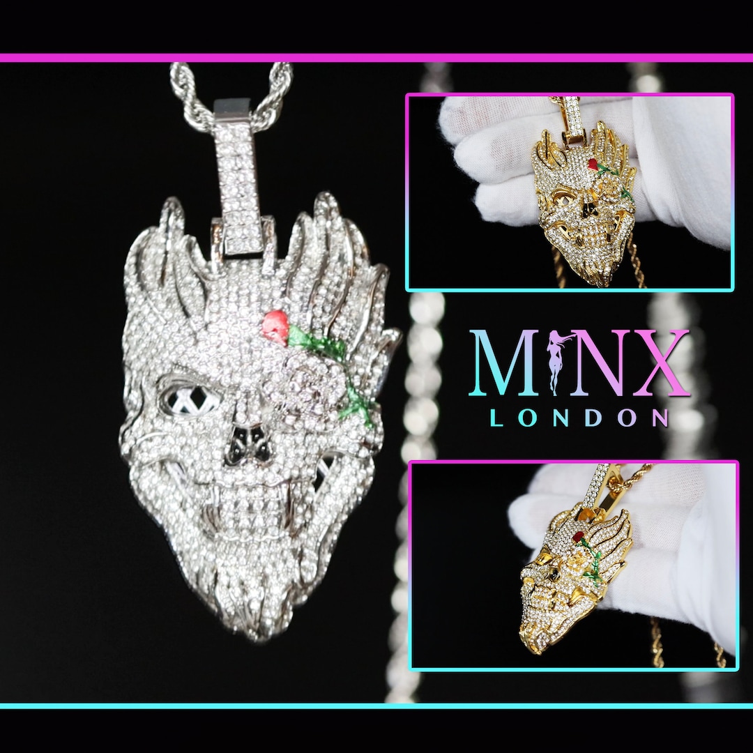 ヒップホップペンダント | アイスアウトペンダント | スカルペンダント