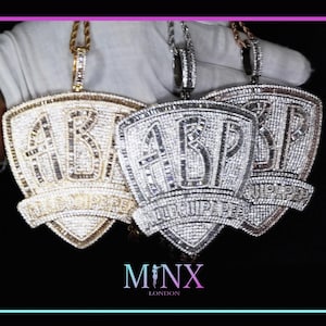 Iced Out Pendant | Hip Hop Diamond Pendant | All Bout Paper Pendant | Hip Hop Pendant | Mens Big Diamond Pendant | Big Baguette Pendant