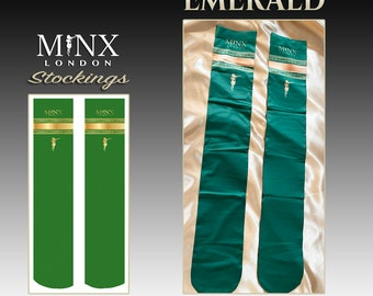 Calcetines de mujer / Calcetines hasta la rodilla / Calcetines altos para los muslos / Medias verdes / Medias para damas / Medias altas para la rodilla / Medias sexys / Calcetines verdes