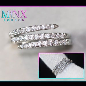 Fashion Ring | Snake Ring | Silver Snake Ring | Snake Shape Ring | Wrapped Ring | Twist Ring | Stackable Ring | Charm Ring | Nightclub Ring