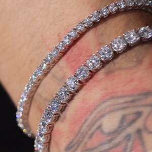 Moissanite Diamond Tennis Bracelet