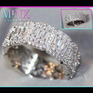 Pierścionek Baguette | Pierścionek Eternity | Pierścionek męski Iced Out | Pierścionek z diamentem | Obrączka ślubna męska | Pierścionki hip-hopowe | Pierścionek zaręczynowy | pierścionki iced out