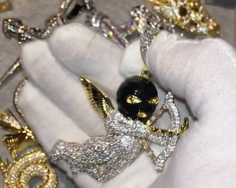 Hip Hop Pendant | Iced Out Pendant | Iced Pendants | Diamond Pendant | Hip Hop Chain | Iced Necklace | Hip Hop Jewelry | Iced Jewellery