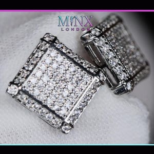 Iced Out Ear Studs | Men&#39;s Hip Hop Earrings | Women&#39;s Earrings | Diamond Ear Studs | Mens Diamond Ear Studs |  Mens Earrings