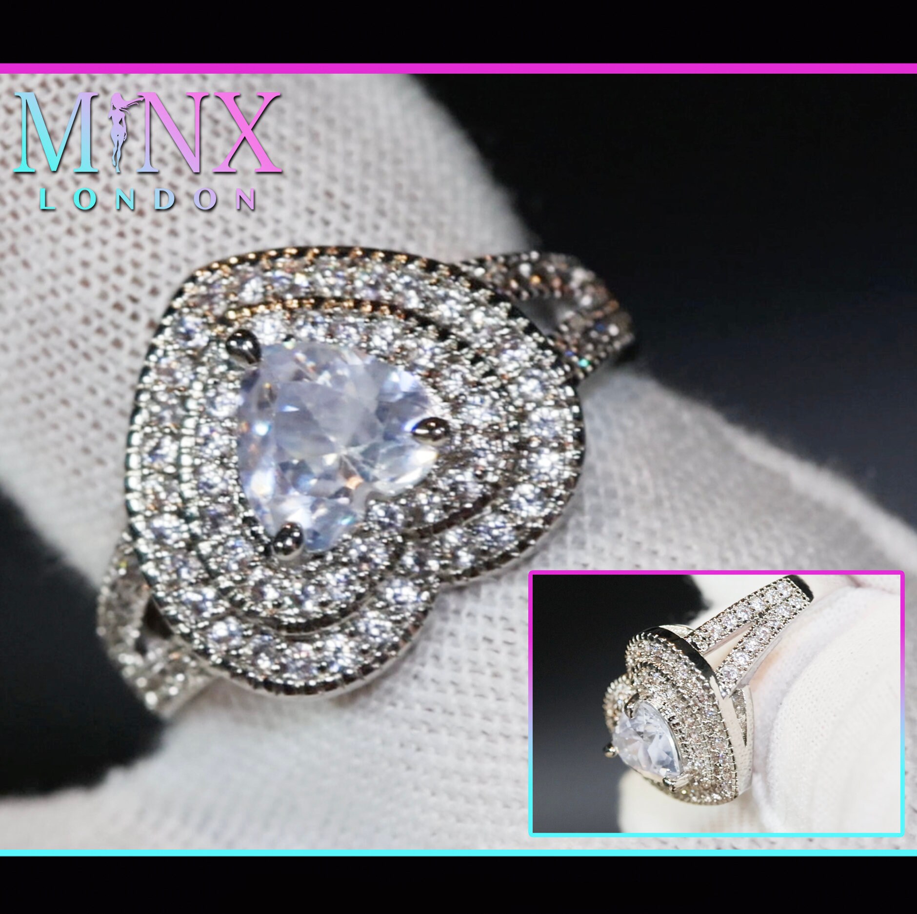 Avon store heart ring