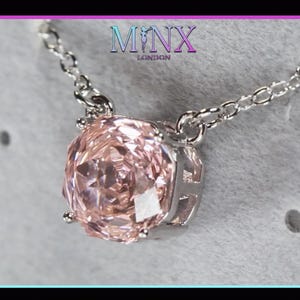 Champagne Diamond Pendant | Champagne Gemstone Pendant | Octagon Diamond Pendant | Champagne Crushed Diamond Pendant, Womens Diamond Pendant