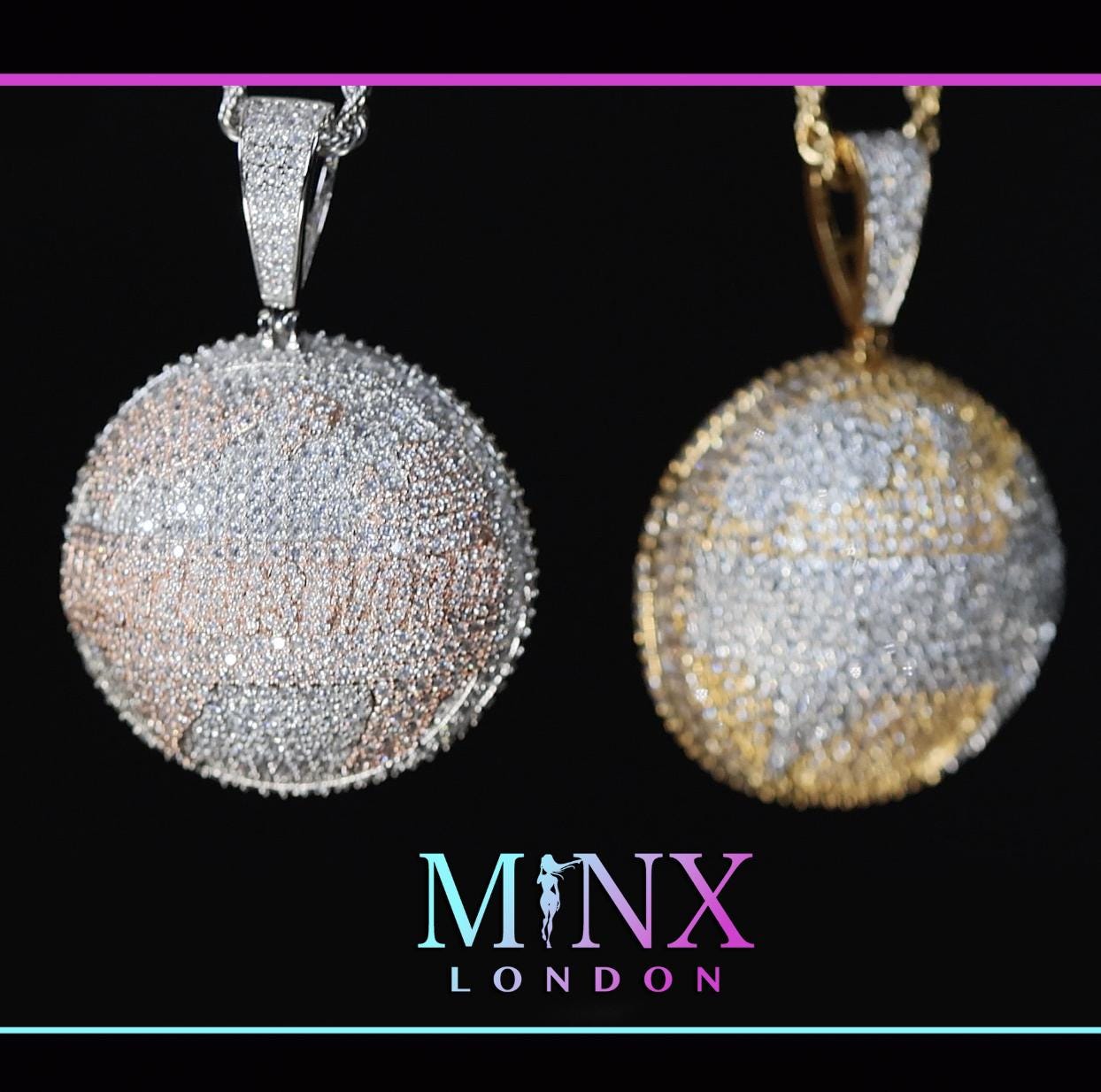 Iced out pendant - Etsy 日本