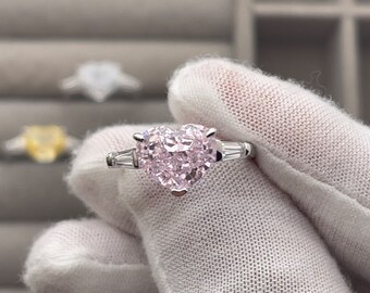 Pink Cushion Cut De Beers Pink Diamond Ring De Beers Pink Diamond
