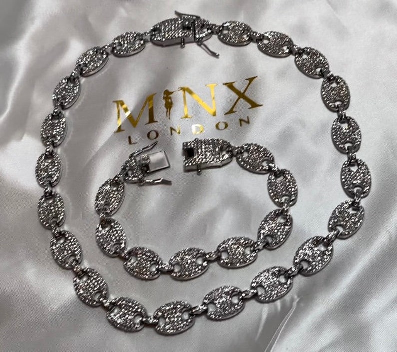 Iced Out Chains Iced Out Chain Iced Out Necklace Iced Etsy