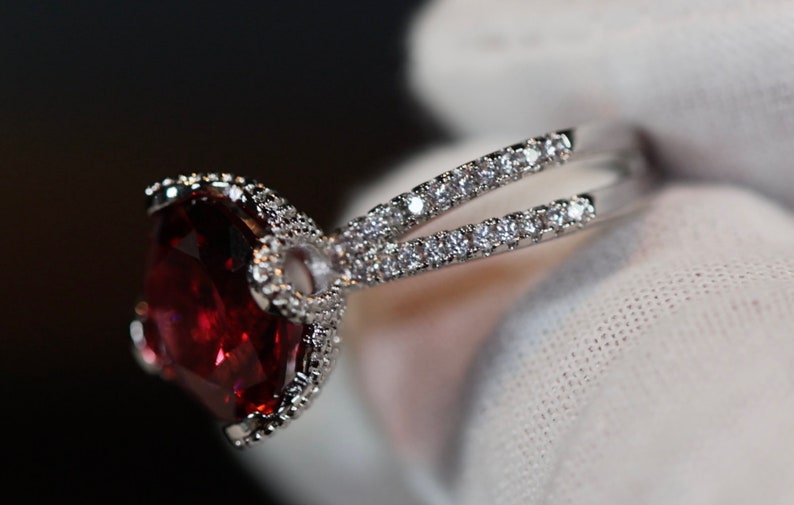 Ruby Diamond Ring