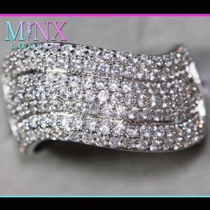 Promise Ring | Womens Promise Ring | Mens Promise Ring | Pavé Ring | Wedding Band | Pave Diamond Ring | Fashion Ring | Diamond Rings Cheap
