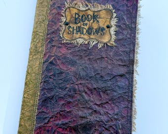 Book of Shadows Journal – Handmade Aged and Altered Pages