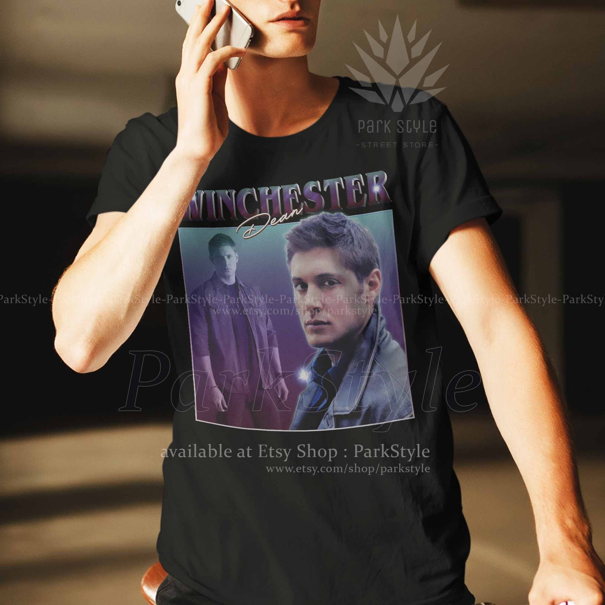 Dean winchester shirt supernatural tee retro vintage 90's Etsy