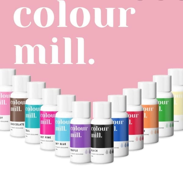 Colour Mill 20ml Oil based Candy Color - Food coloring for Chocolate