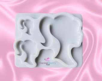 BARBIE SILHOUETTE MOLD 