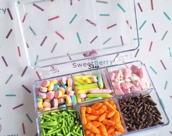 Osterthematische Sprinkle Box - 6-zellige Sprinkle Bento Box