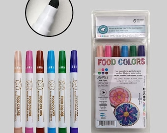 Edible ink markers - Food Color Markers 6 pack