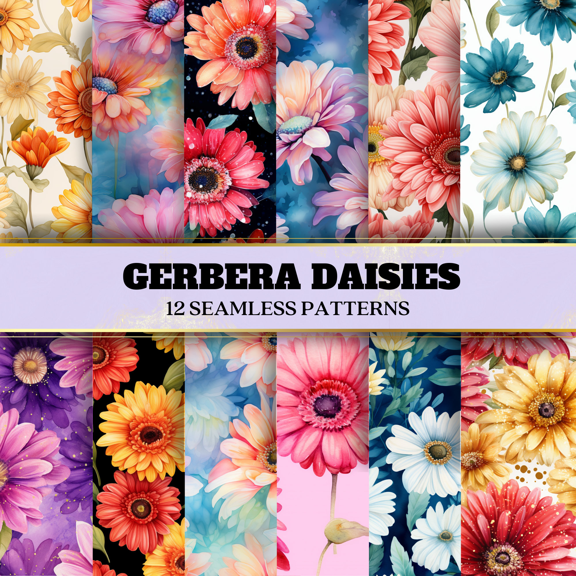 Easy DIY Daisy / Gerbera Paper Flower Template SVG and PDF to cut with a  Cricut or Silhouette or print and handcut. Daisies Digital Tutorial