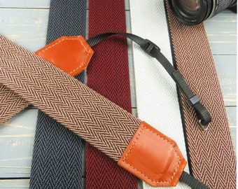 Tweed Camera Strap / Padded Camera Strap / Camera Gift / Custom Camera Shoulder or Neck strap for DSLR