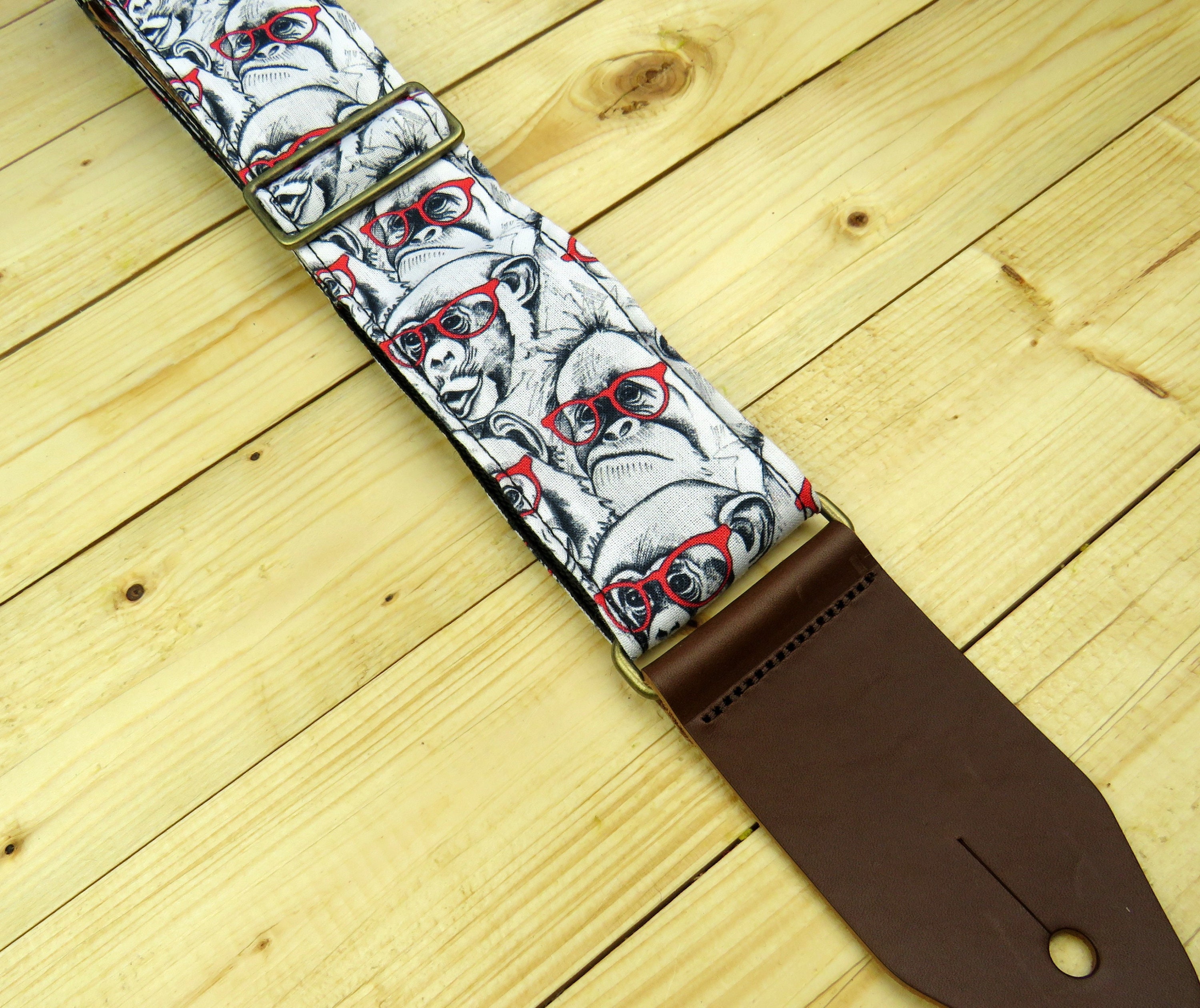 Monkey guitar strap deals