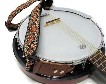 Banjo Belt Creative Banjo Strap Nylon Banjo Belt Banjo Shoulder Belt Guitar