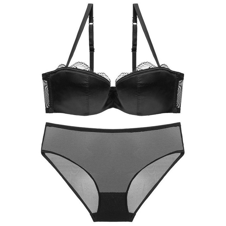 Mature Lingerie Bra and Panties Set Bridal Lingerie Satin Etsy