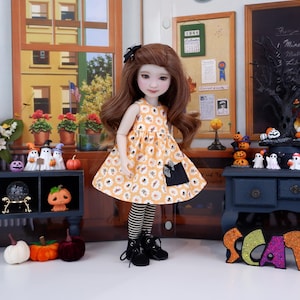 Halloween Delights - dress with boots for Ruby Red Fashion Friends doll