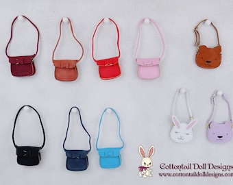 Crossbody Doll Purse with bow detail
