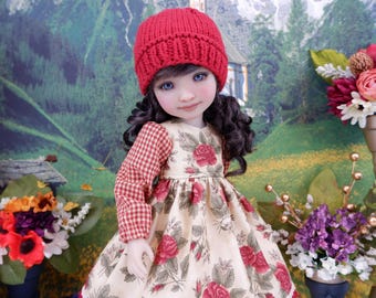 Prairie Rose - dress with boots for Ruby Red Fashion Friends doll