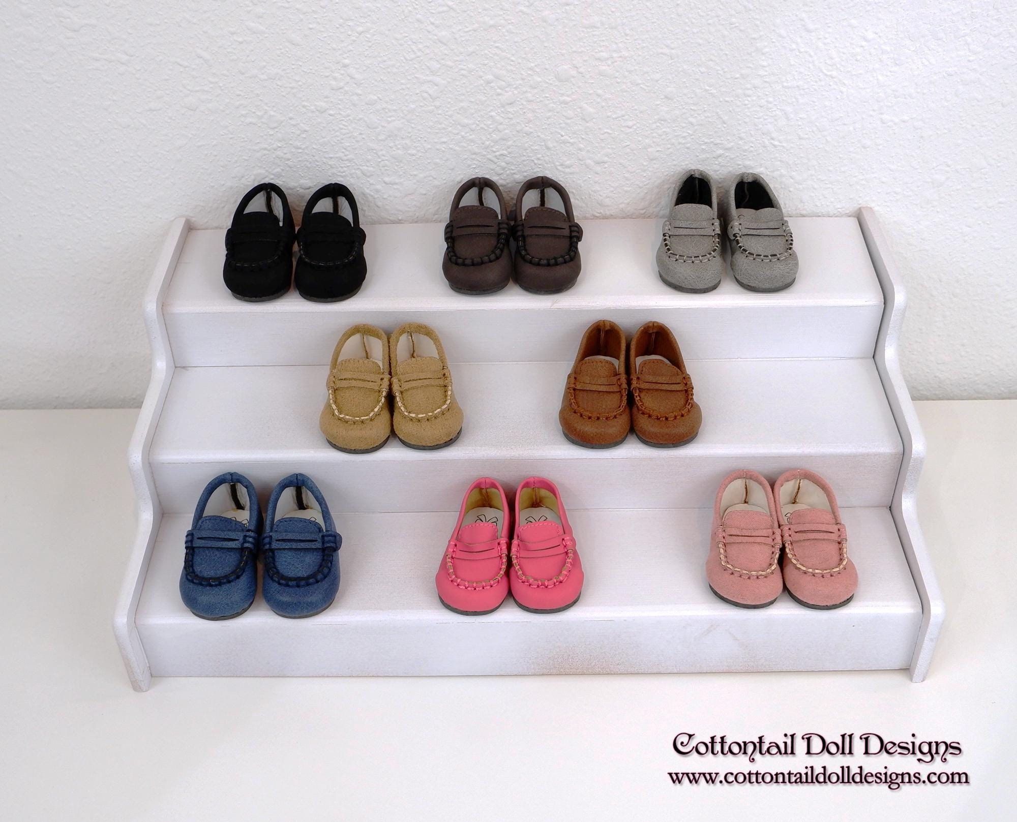Loafer Moccasins for Ruby Red Fashion Friend doll