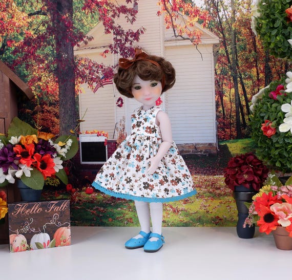 coastal fall dress UPF 50+ Cotton Shirt Dress- Button Down Sun Protective Dress main image 1