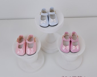 Details about   Monique Trading Extra Sparkly Metallic Pink Doll Shoes 66 mm #7030 