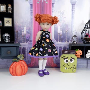 Tricky Candies - dress with shoes for Ruby Red Siblies doll